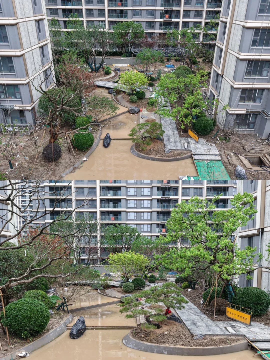 安高申宸院｜0614 航拍，对比保利 8w 有点香