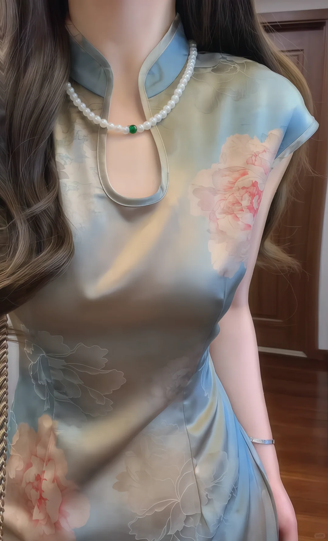 被这件旗袍美到了