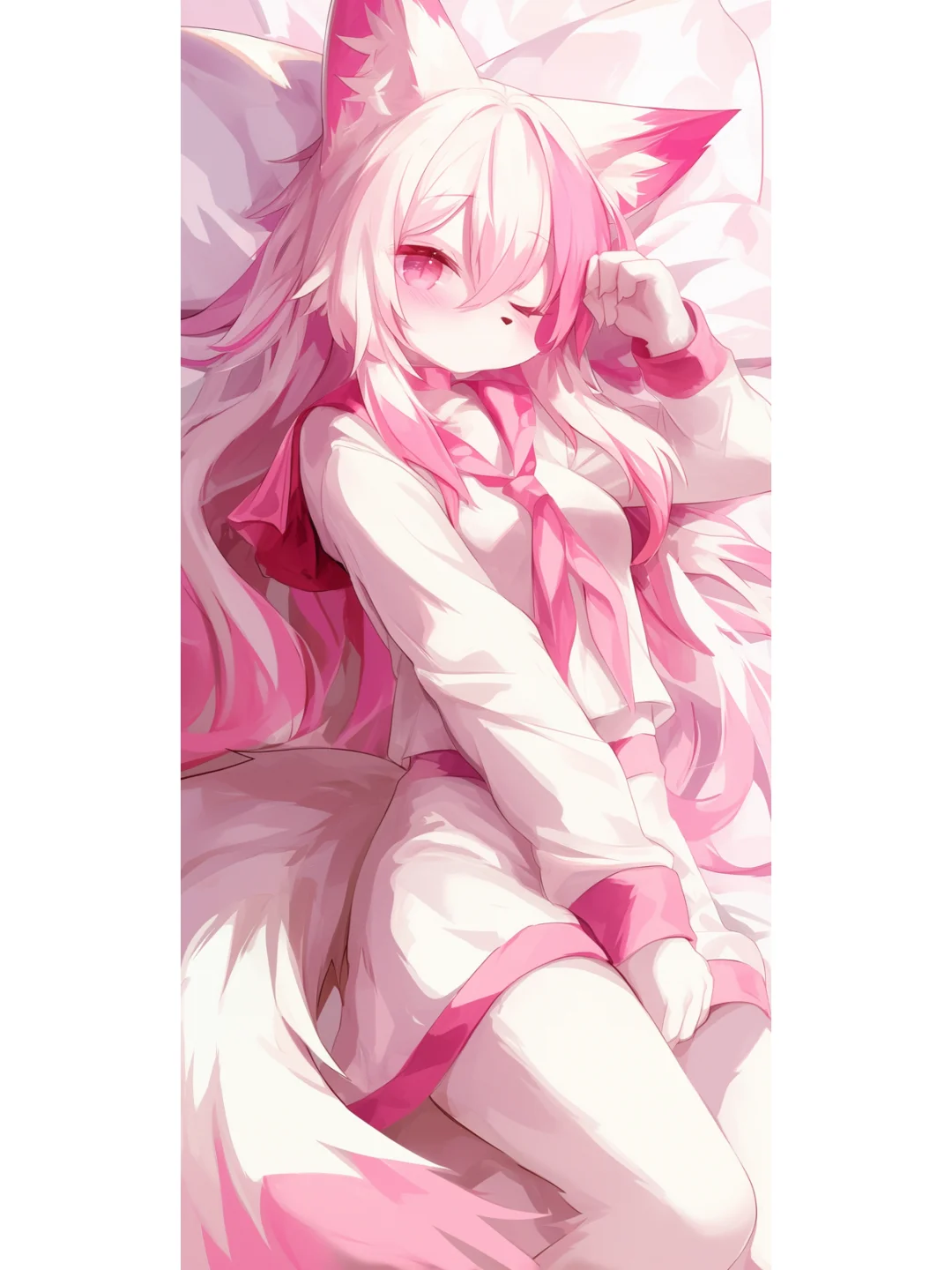 粉色狐狸furry！特别魅惑的狐狐