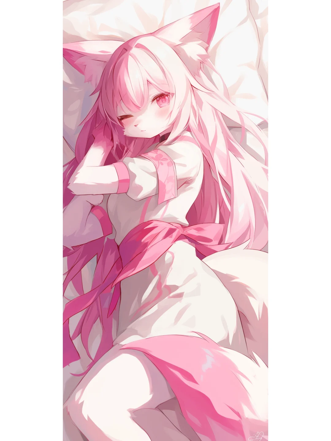 粉色狐狸furry！特别魅惑的狐狐