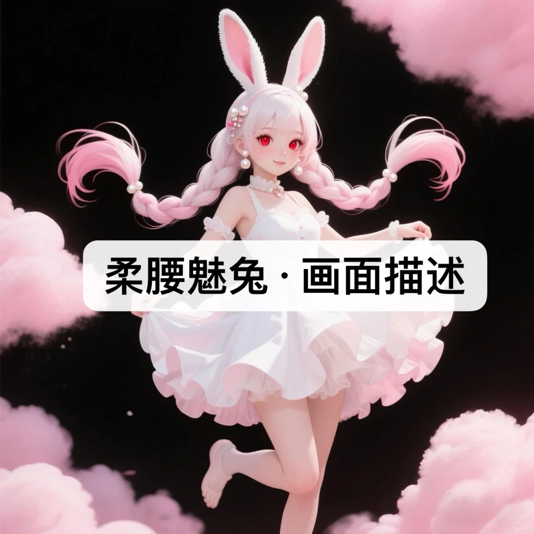 柔腰魅兔 画面描述 上 封号：月华灵兔