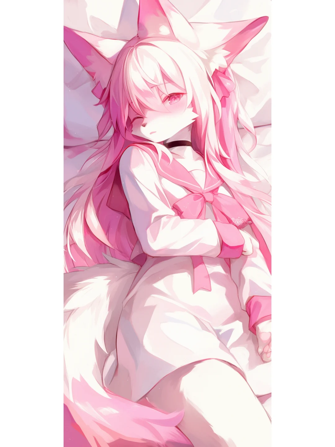 粉色狐狸furry！特别魅惑的狐狐