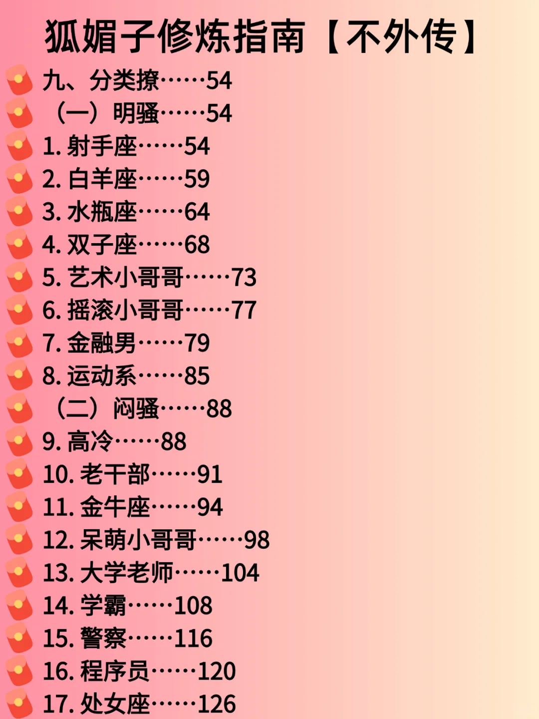 做个“狐媚子”撩人小情话