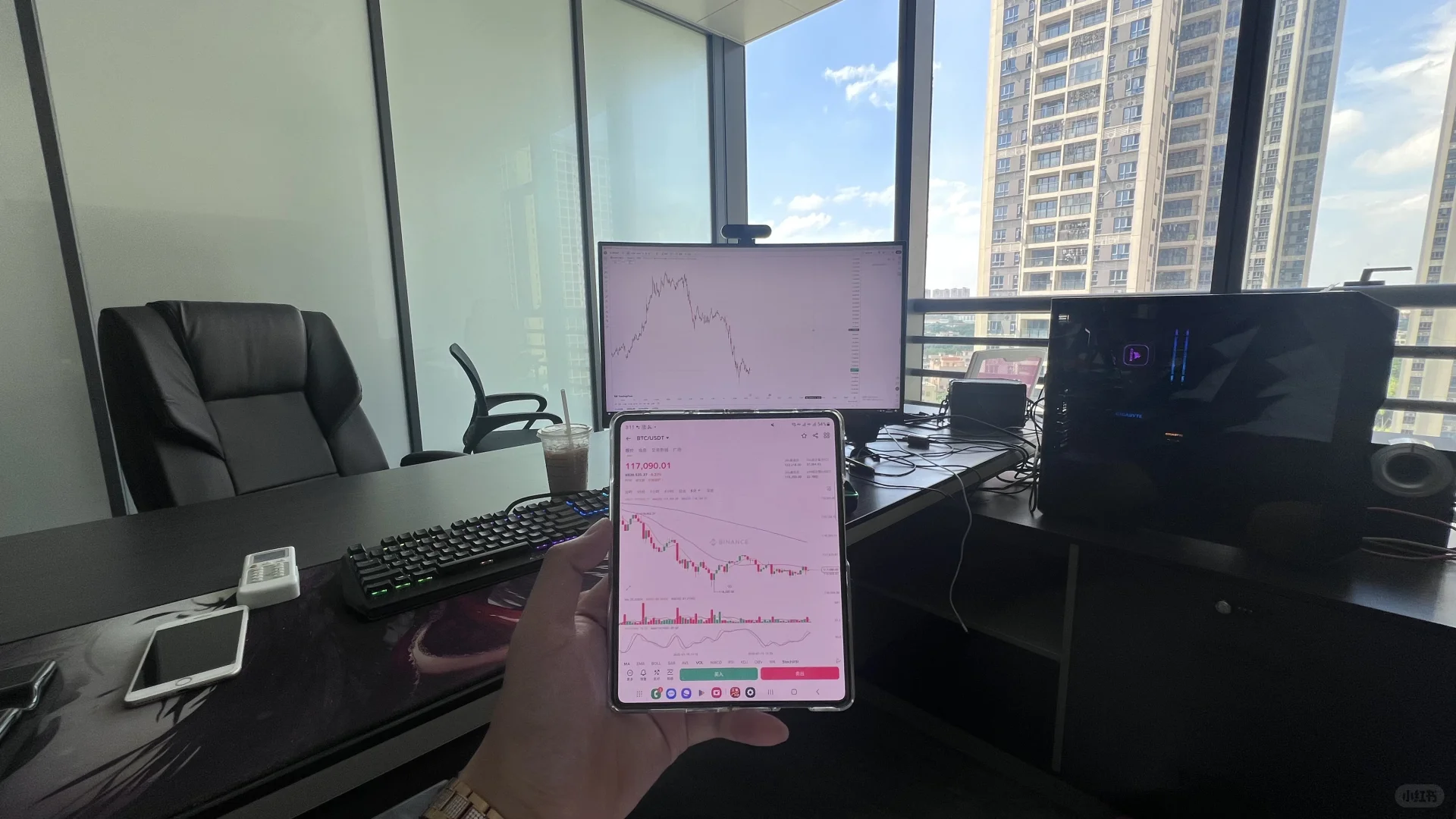十年的累积拥有一家自己的交易室是什么体验