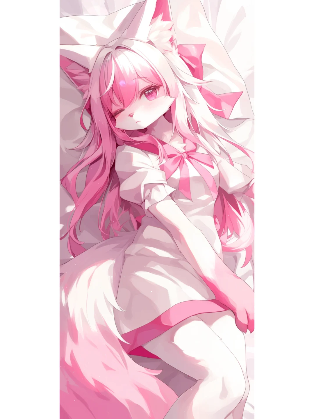 粉色狐狸furry！特别魅惑的狐狐