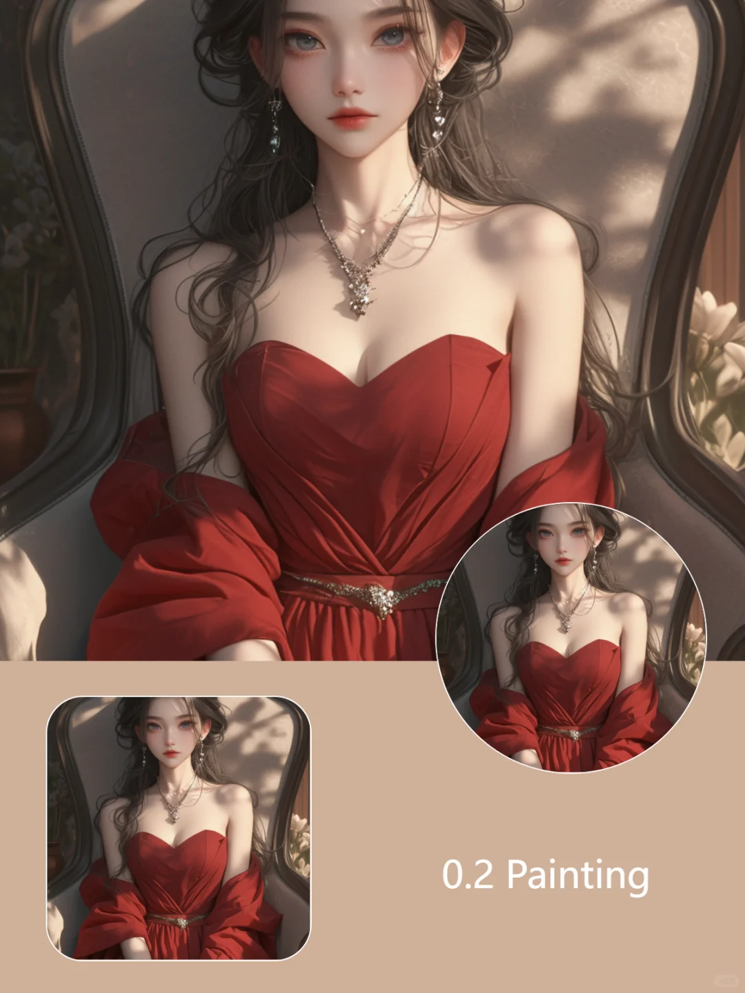 御姐头像·十里桃花十里情，世世桃花无你名
