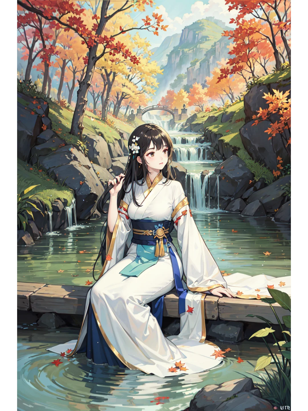 融了一个新国漫风~效果杠杠的！