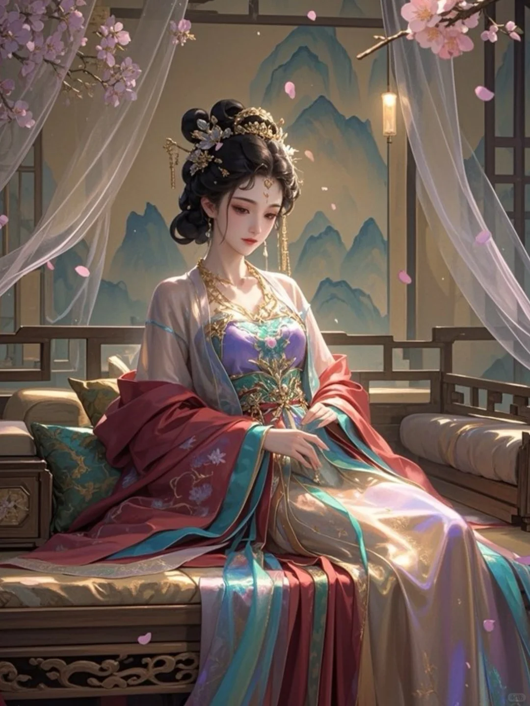 你最喜欢哪张古风风格的美女