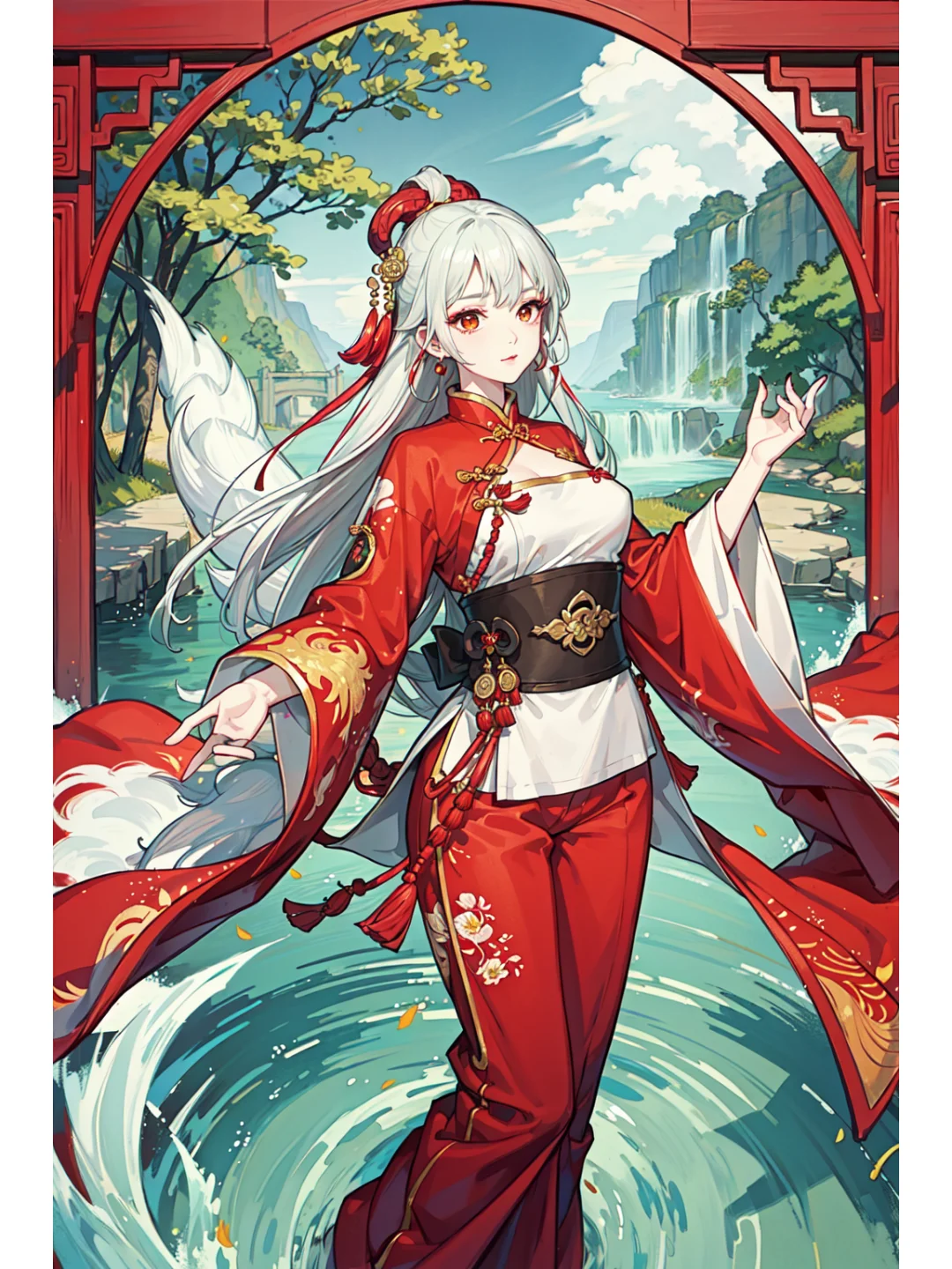融了一个新国漫风~效果杠杠的！
