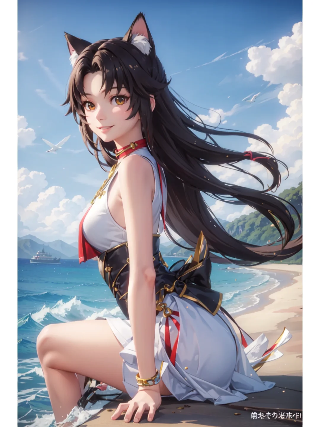云缨遇见沙滩
