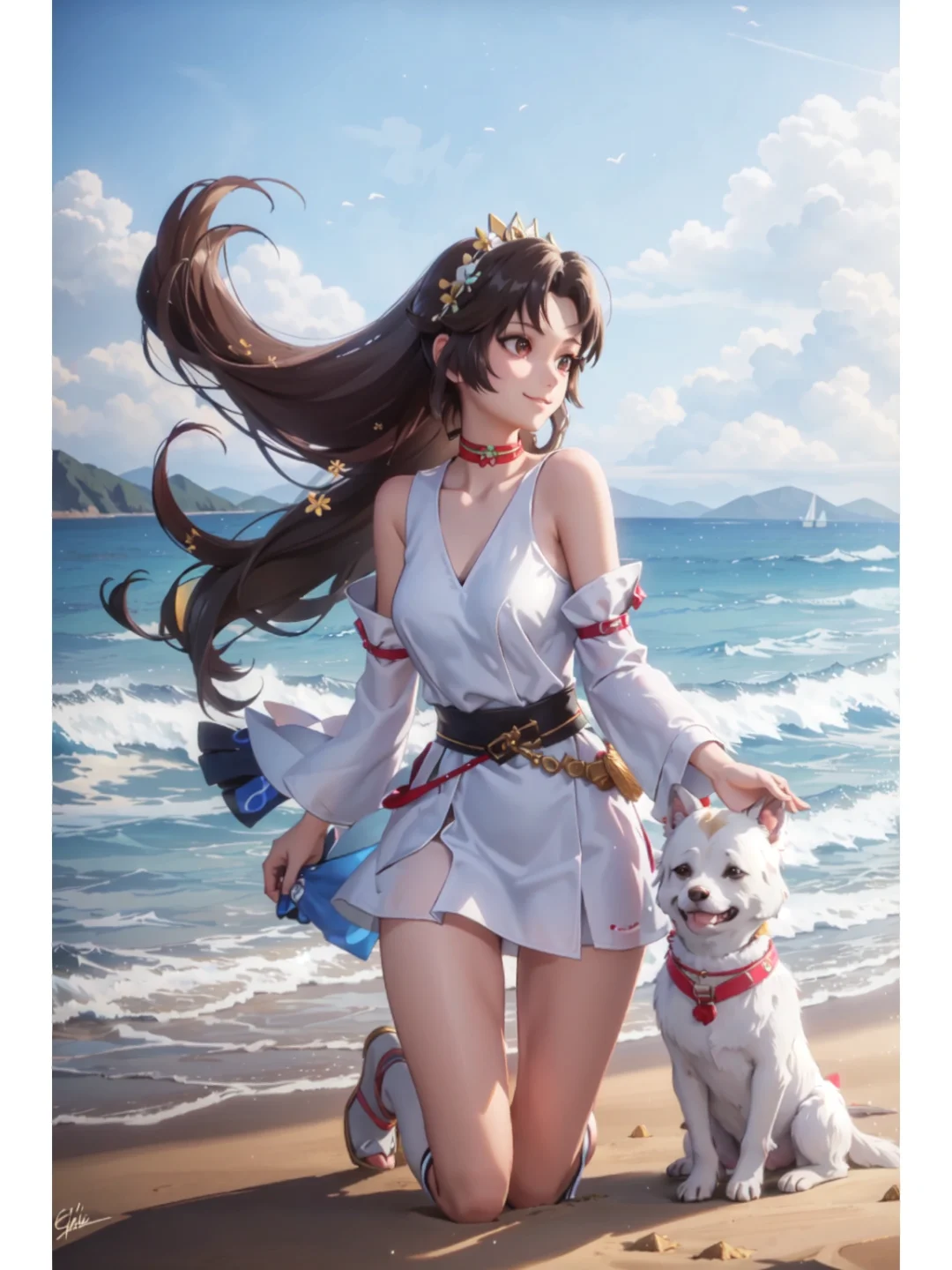 云缨遇见沙滩