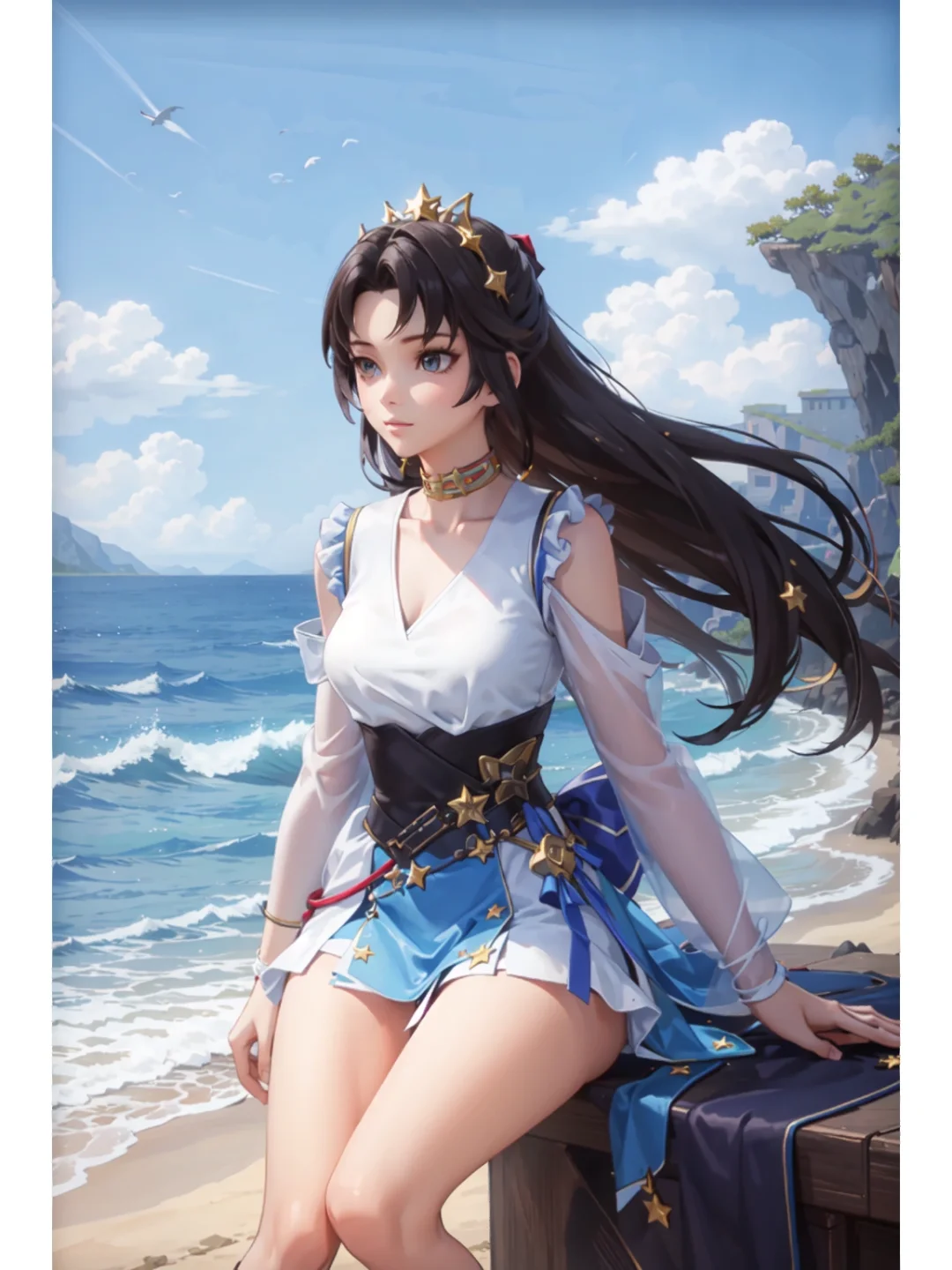 云缨遇见沙滩