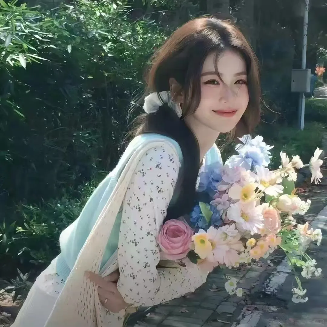 鲜花女头
