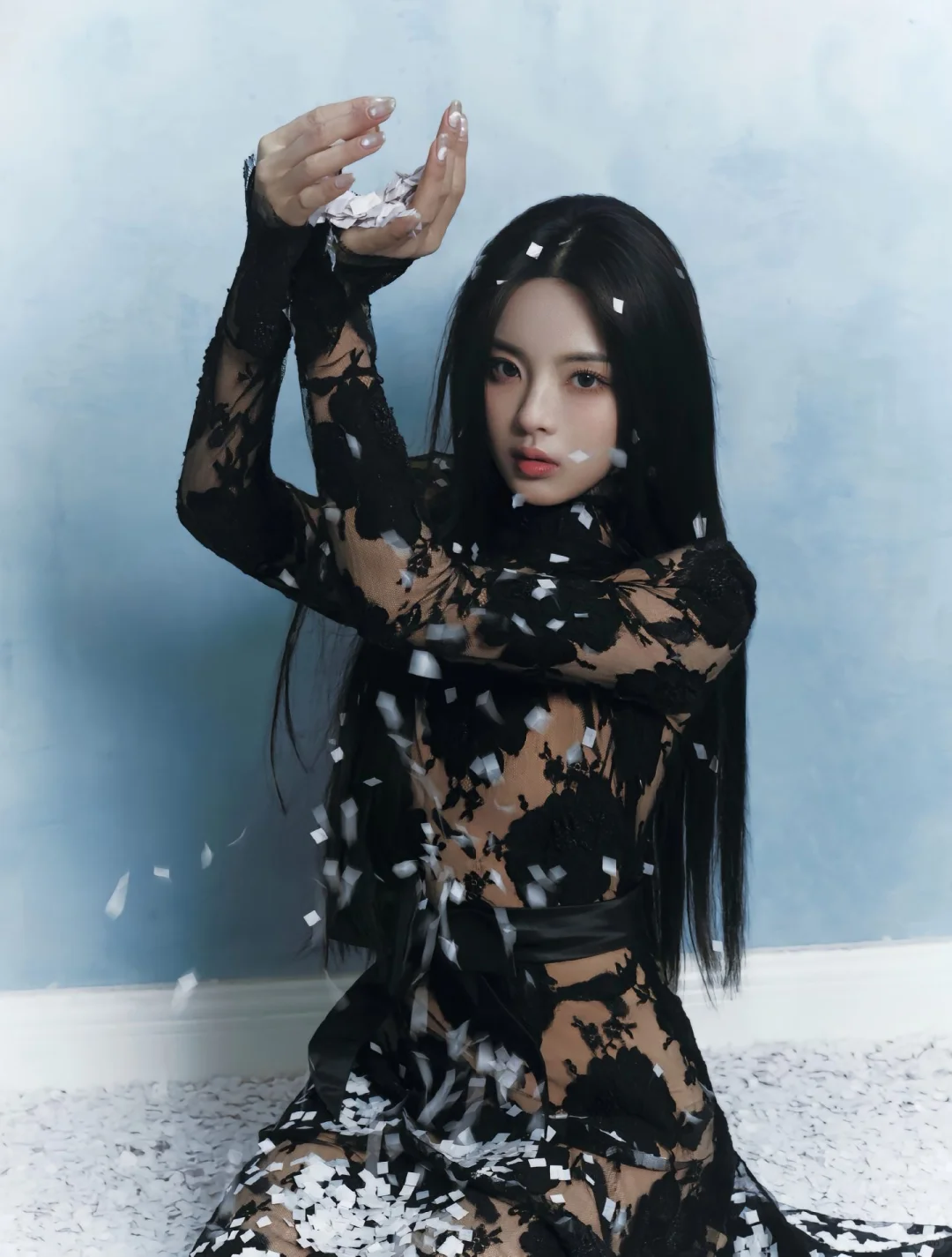 杨超越真的从头美到脚，不愧是御姐之躯😍