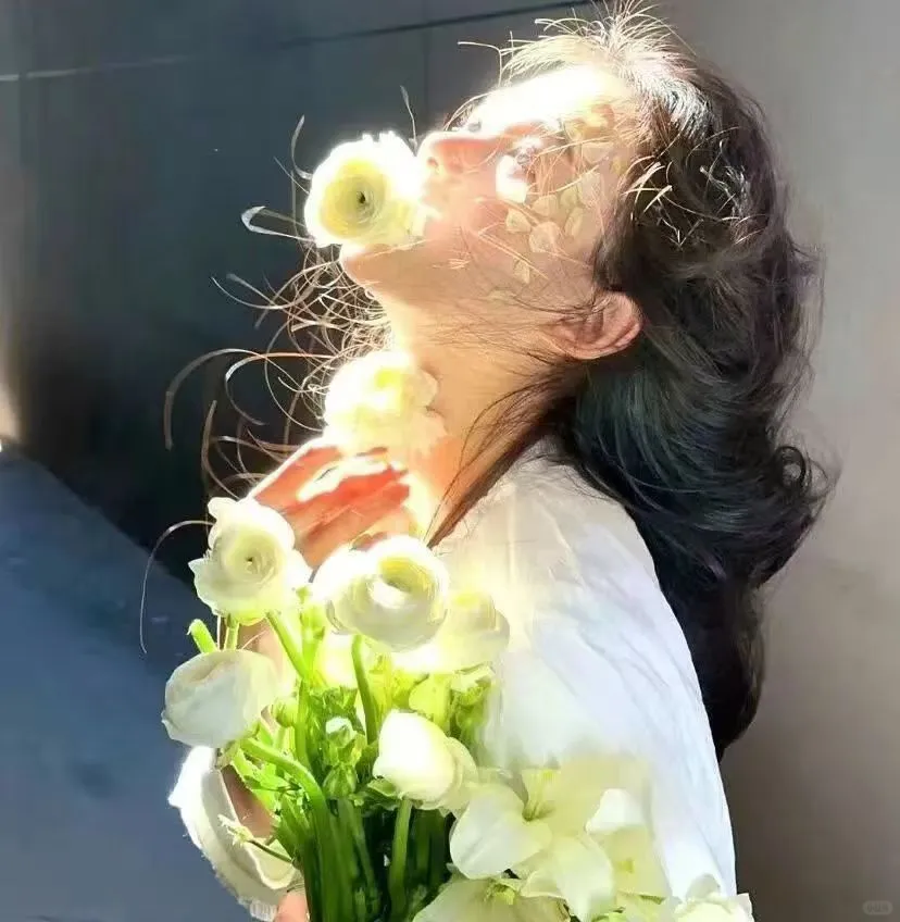 鲜花女头