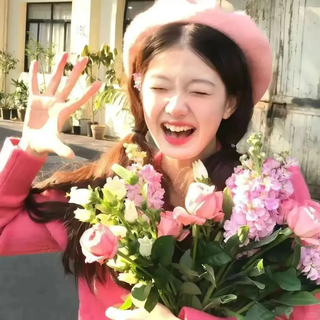 鲜花女头