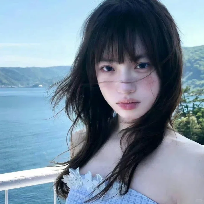 女生头像｜都说 海边浪漫