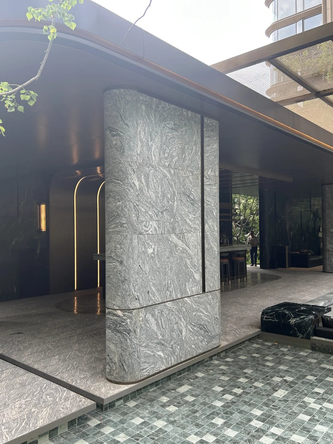 万科住宅展示区的一些景观细节