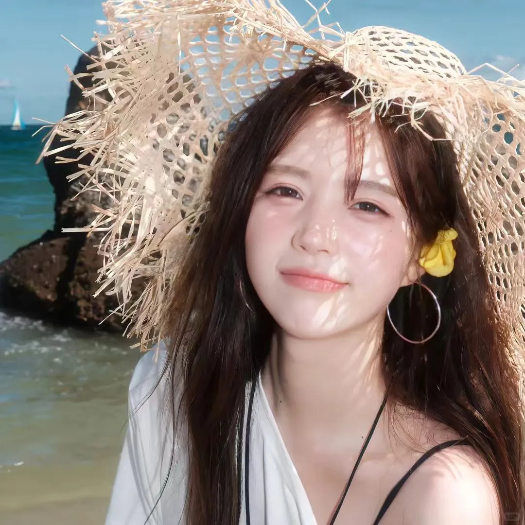 女生头像｜都说 海边浪漫