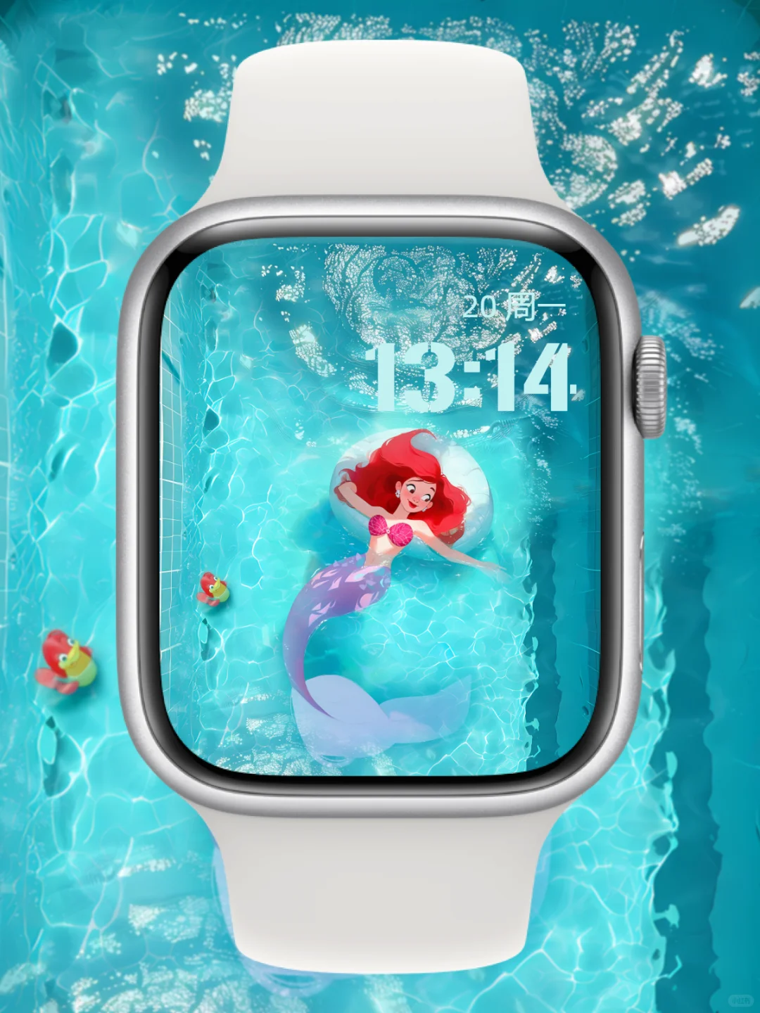 泳池美人鱼🧜‍♀️公主专属iwatch表盘