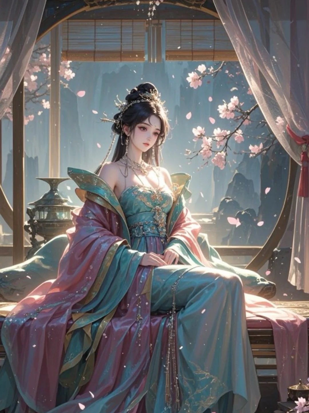 你最喜欢哪张古风风格的美女