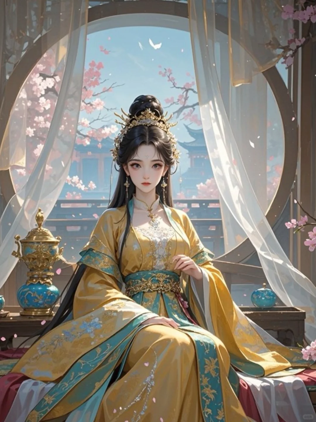 你最喜欢哪张古风风格的美女