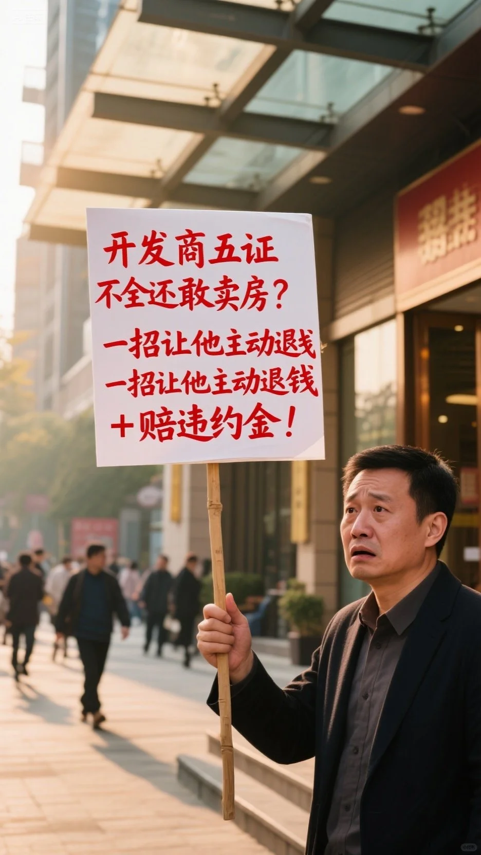 开发商五证不全还敢卖房？一招让他主动退钱