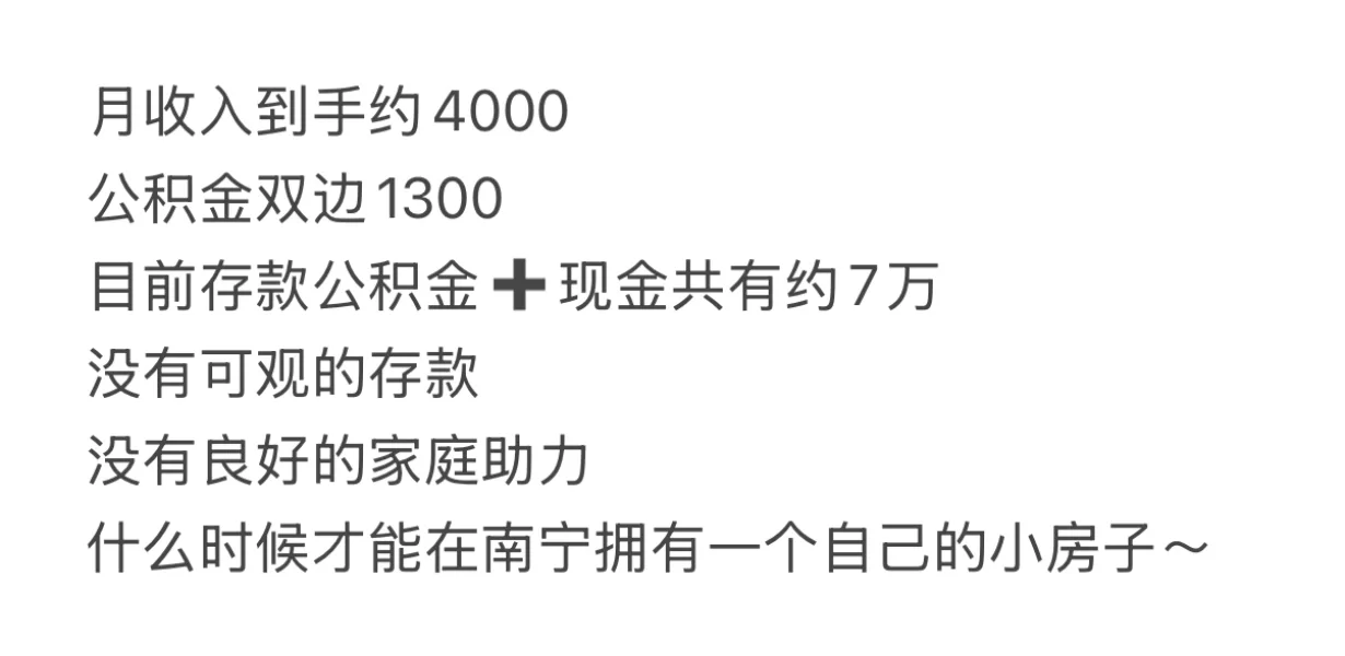 大家都是有多少钱买房的！！我怎么那么穷