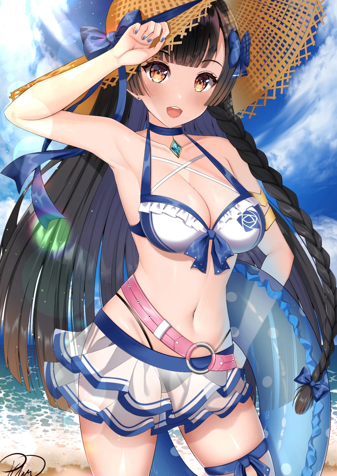 二次元泳装二