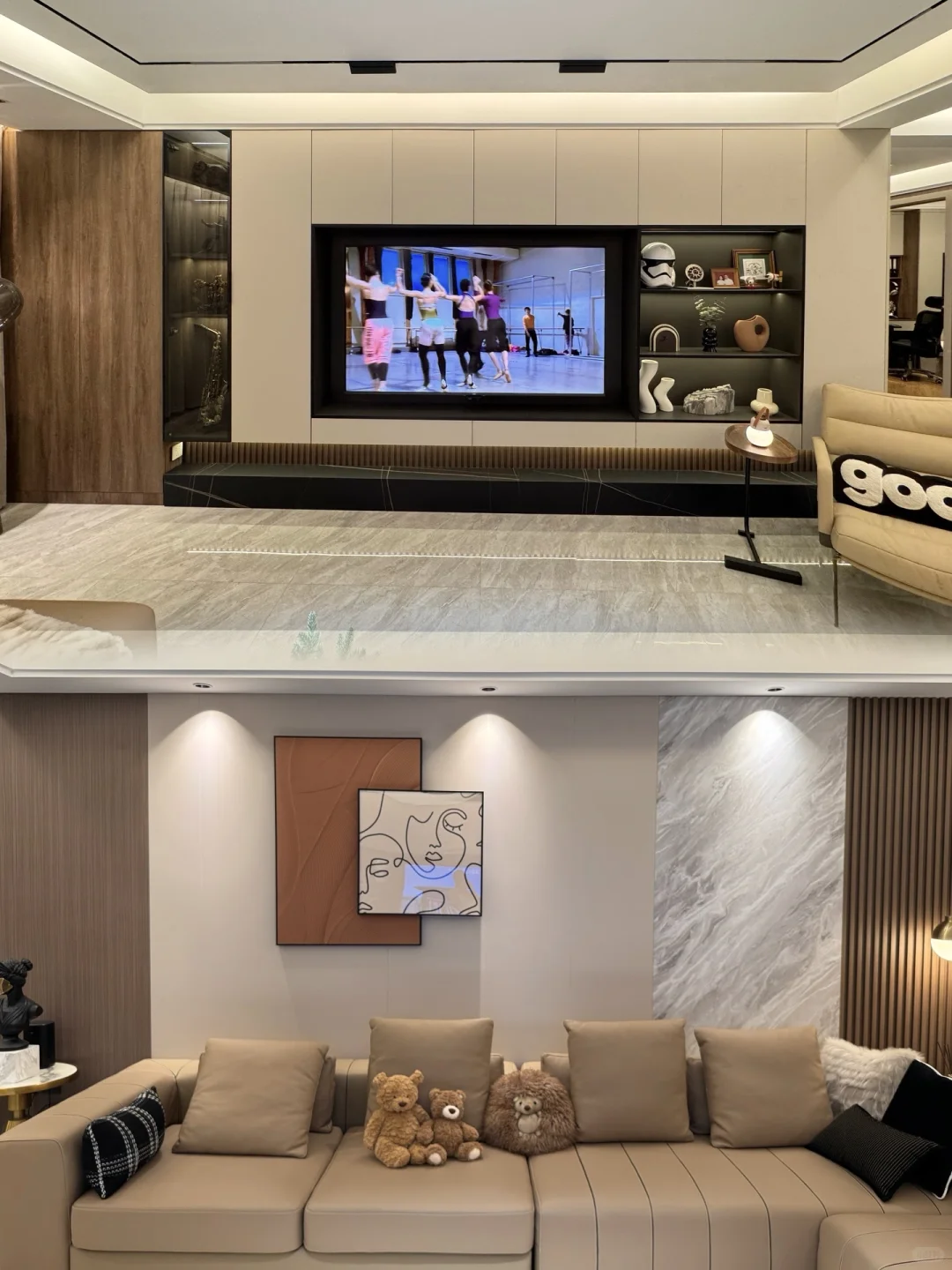 128㎡的🏠，两个人住真的好舒服！