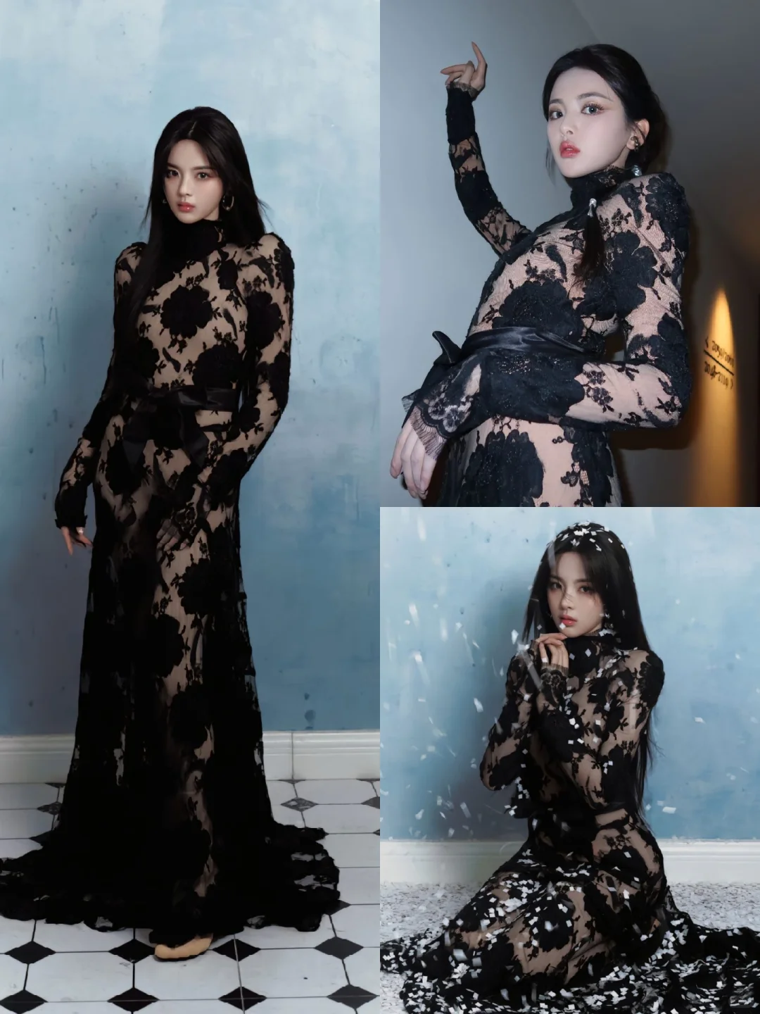 杨超越真的从头美到脚，不愧是御姐之躯😍