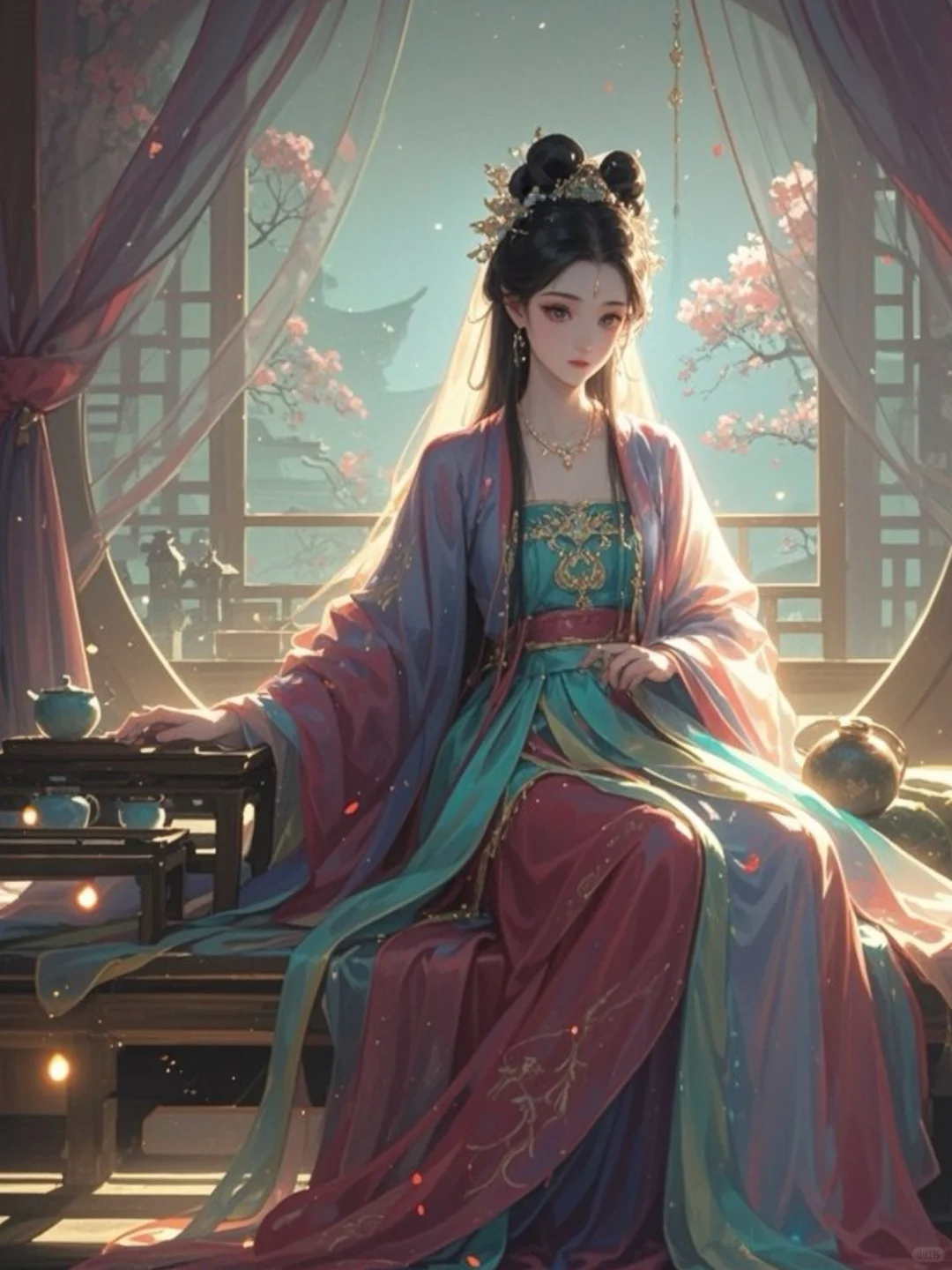 你最喜欢哪张古风风格的美女