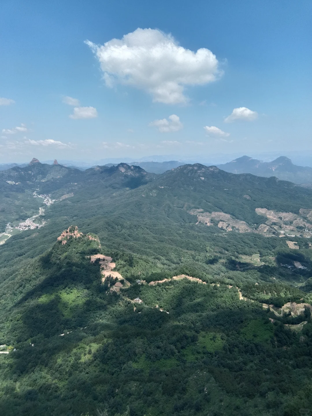 河北邯郸“古武当山”全程纯徒步上下山