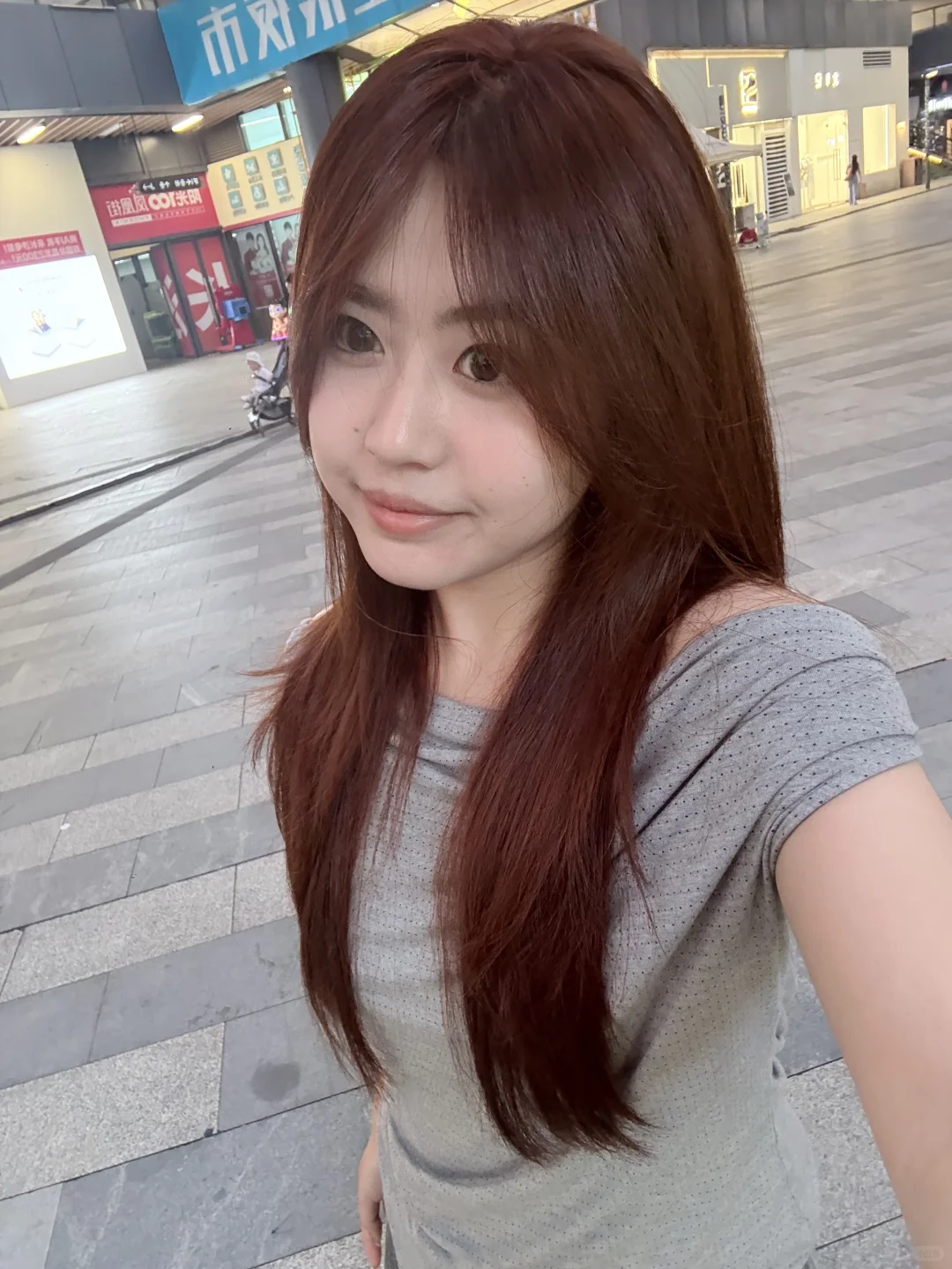 瘦了40斤的自拍脸部变化 150-110