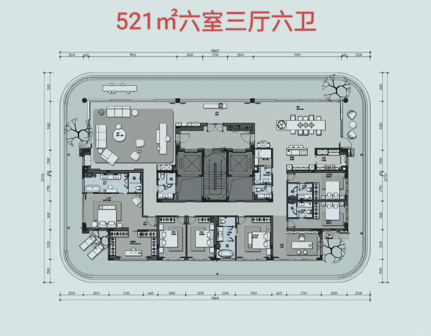 这样的户型，你家的客厅能做多少个卧室