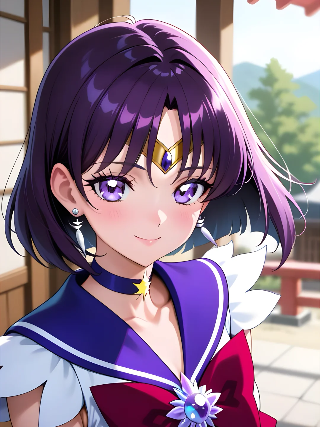 绝美美少女战士的特写哦！