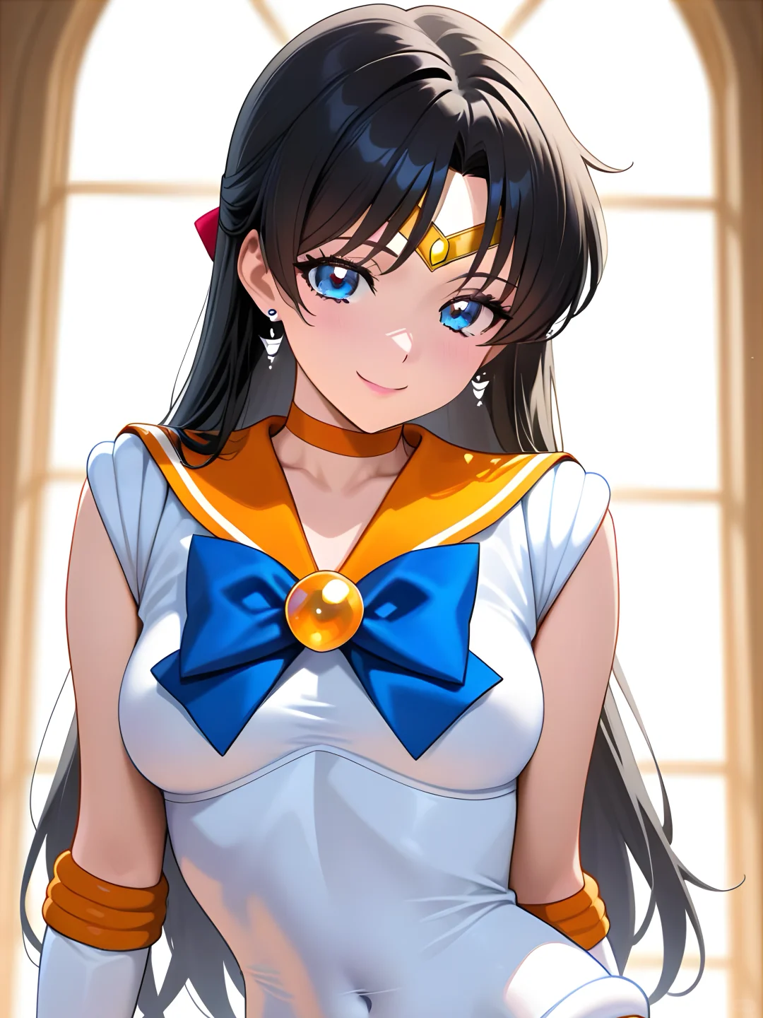 绝美美少女战士的特写哦！