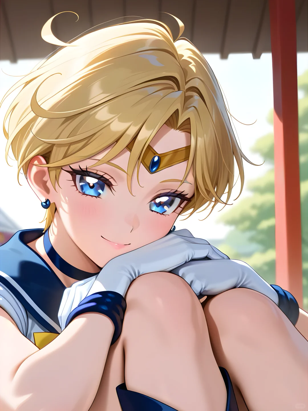 绝美美少女战士的特写哦！