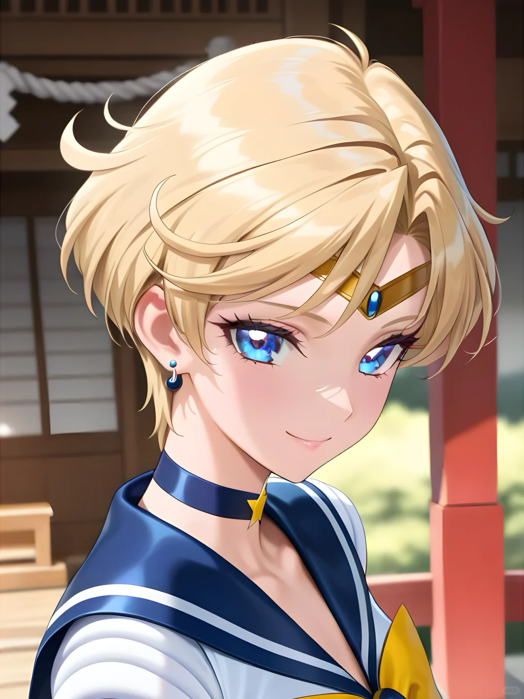 绝美美少女战士的特写哦！
