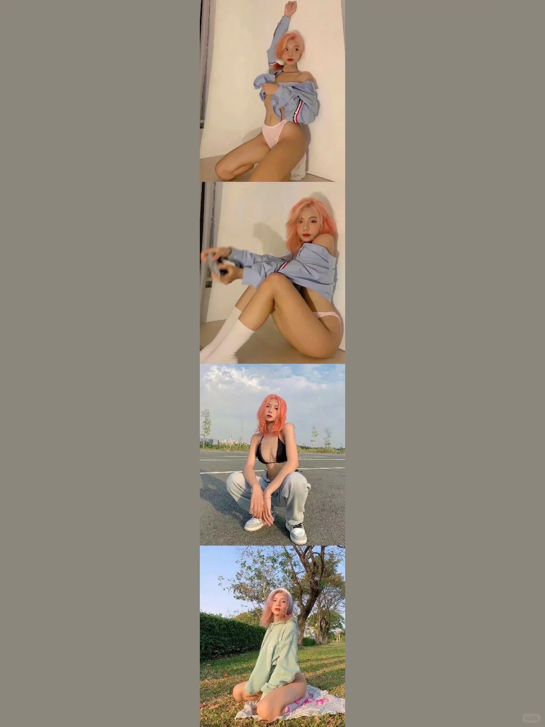 超爱的一整组姐姐照！！