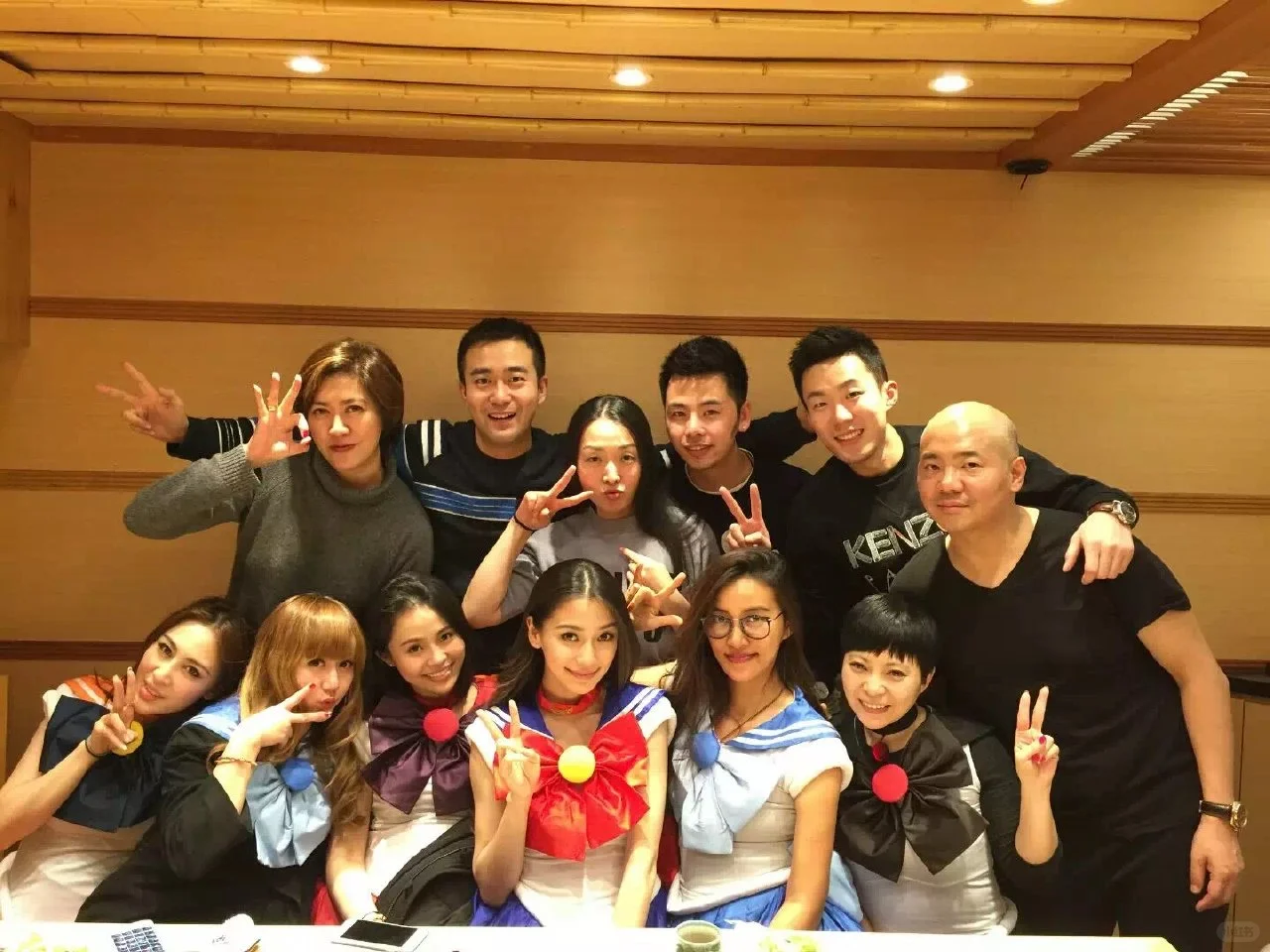 Angelababy 27岁生日cos月野兔