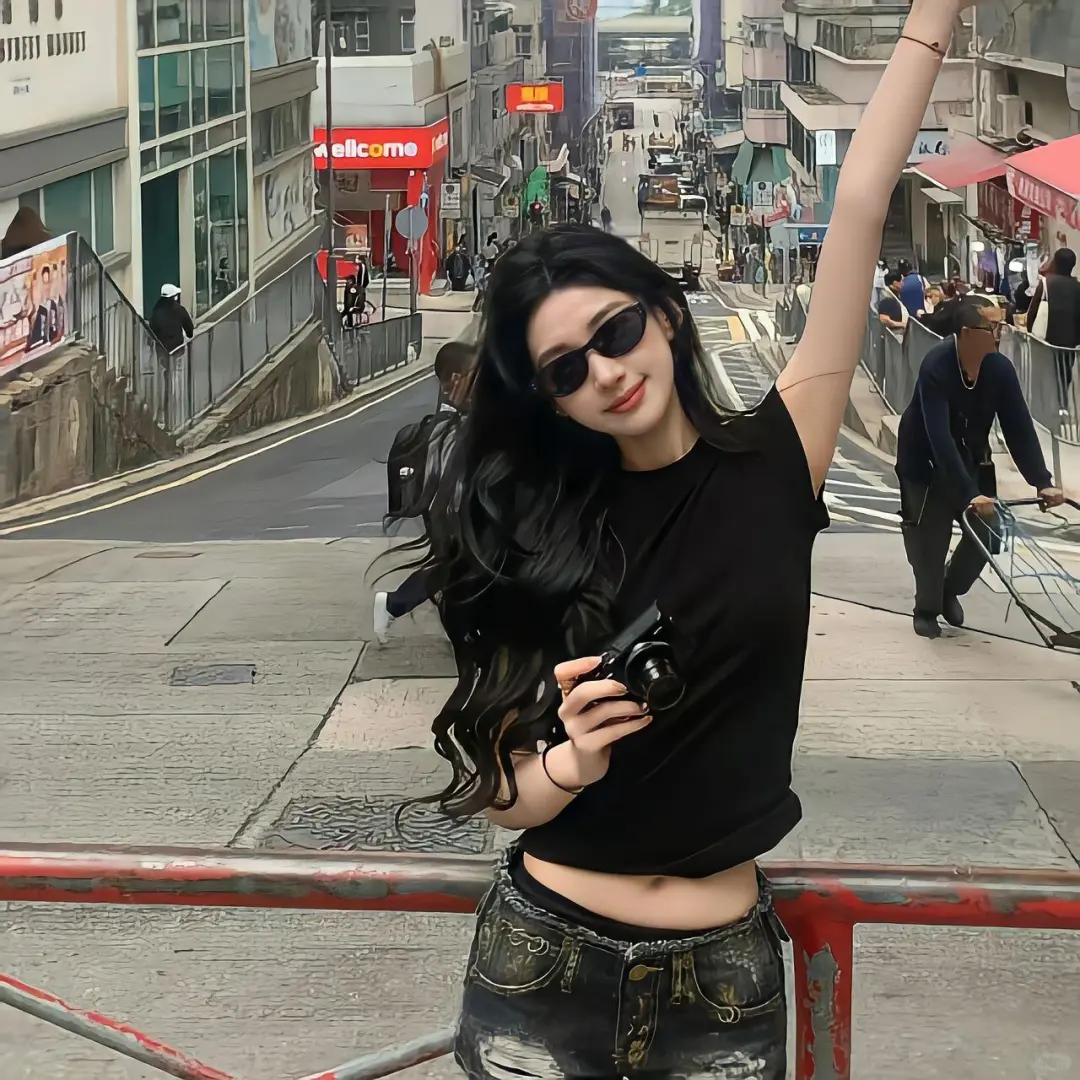 松弛感慵懒女生头像