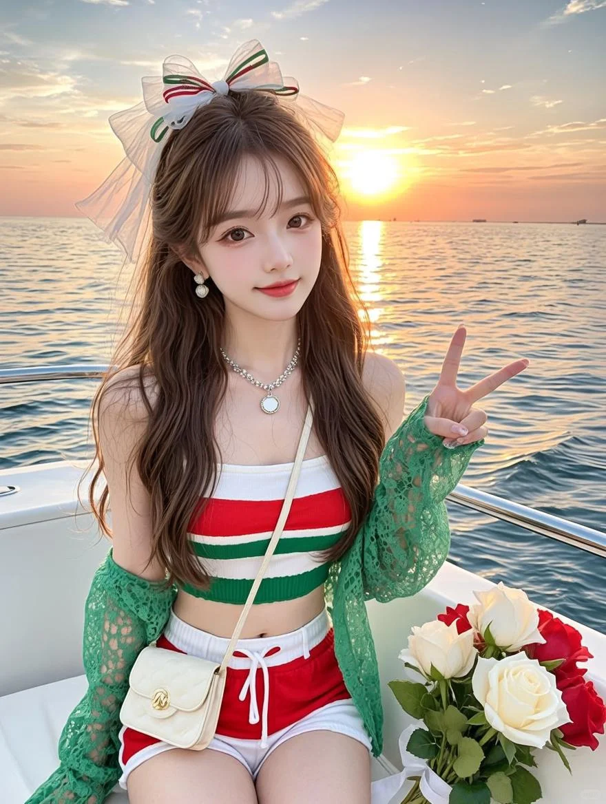 海上的浪漫氛围感真的绝了！！！