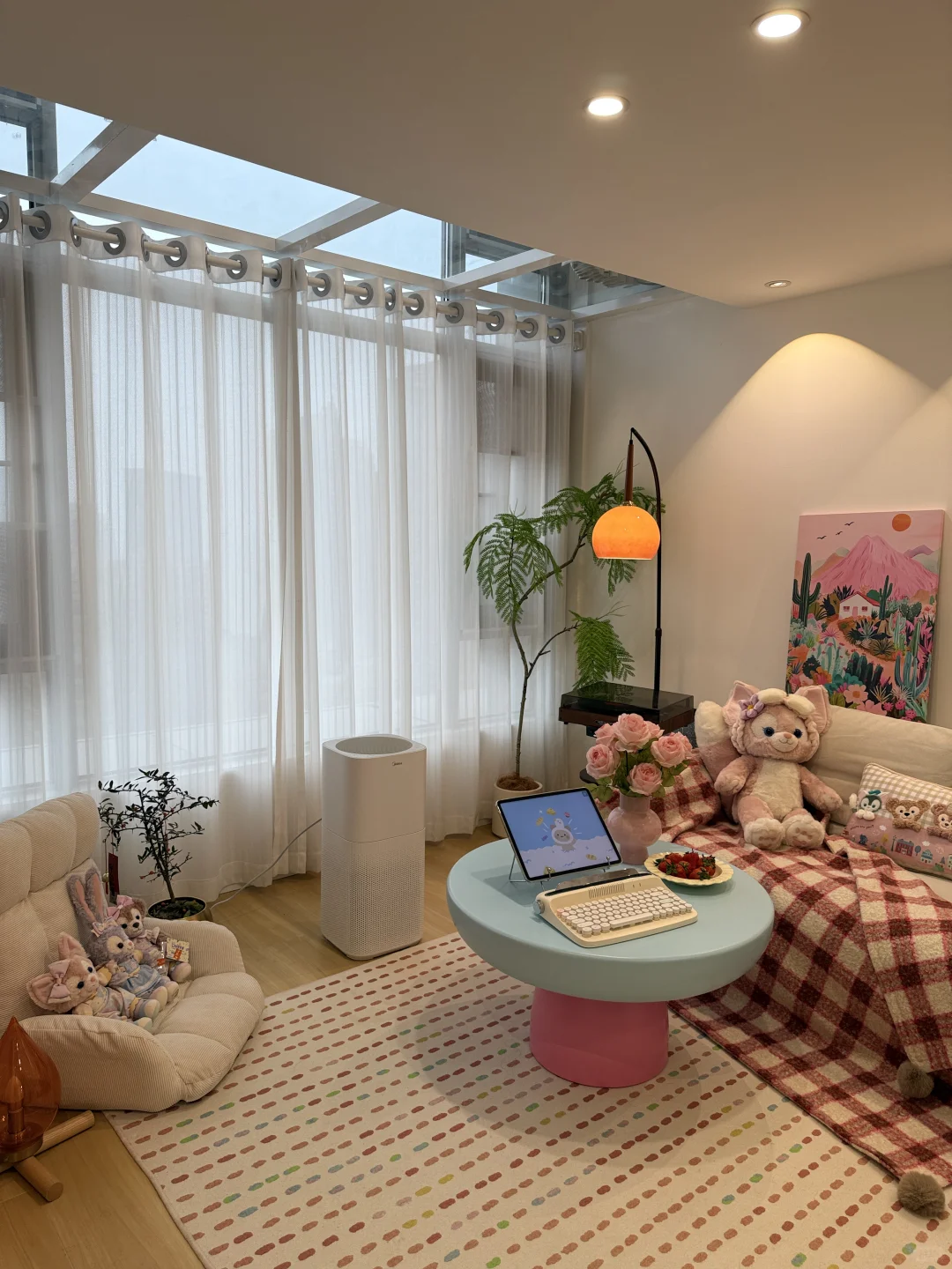 你们要的loft水电定位🆚装修后对比🏠来啦