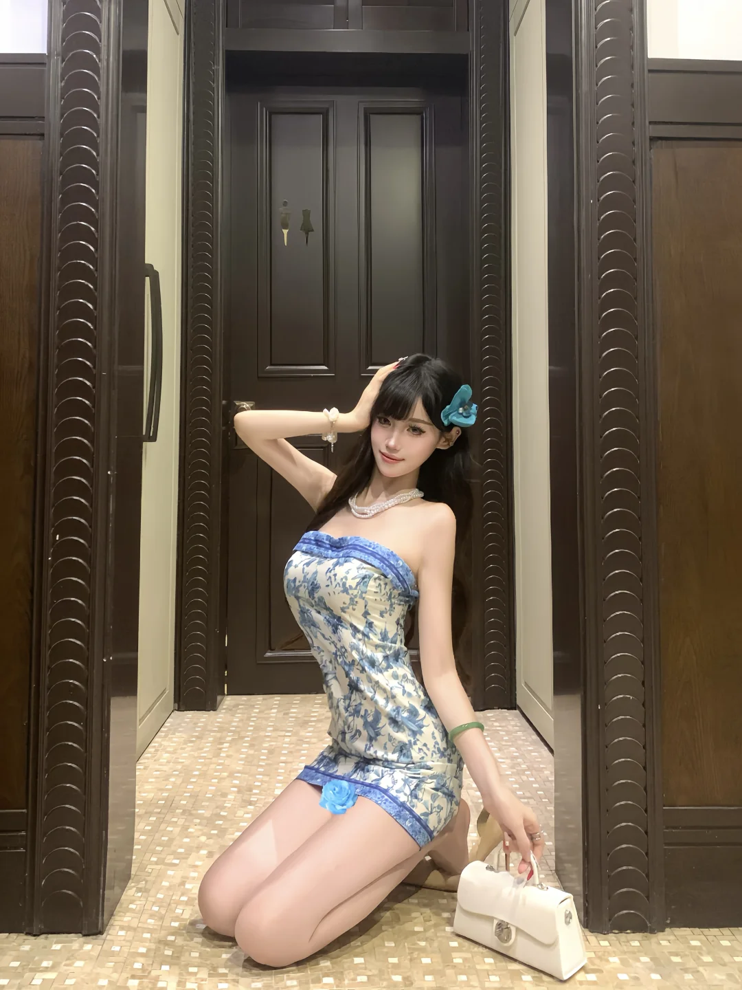 存一些御姐拍照姿势📷