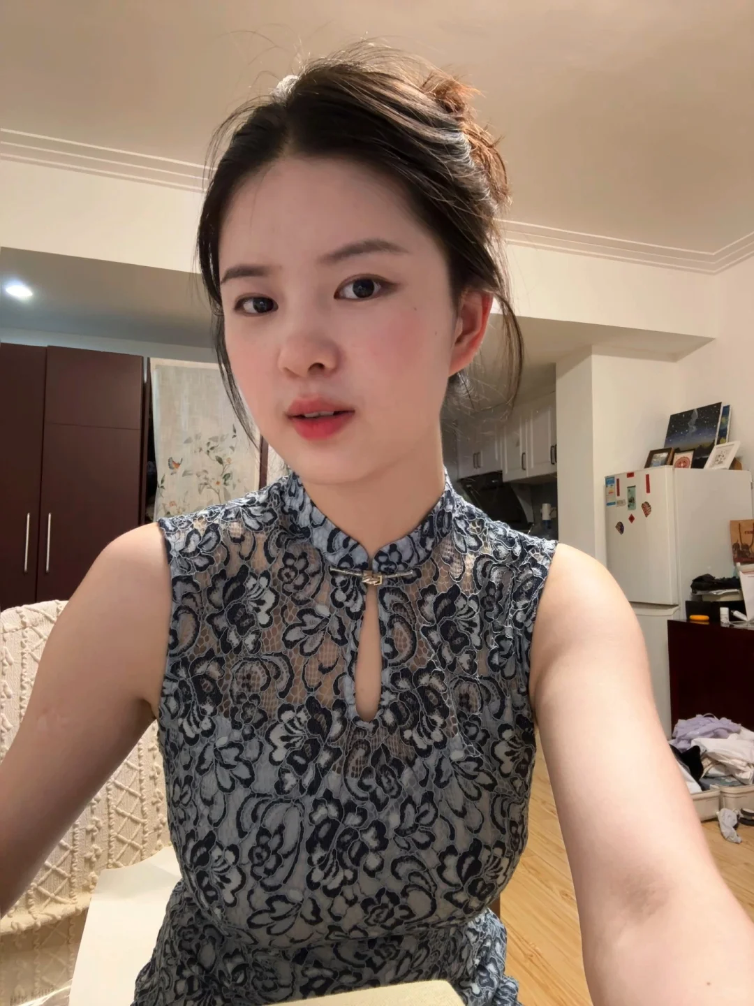 穿上旗袍整个人都江南起来了～☺️