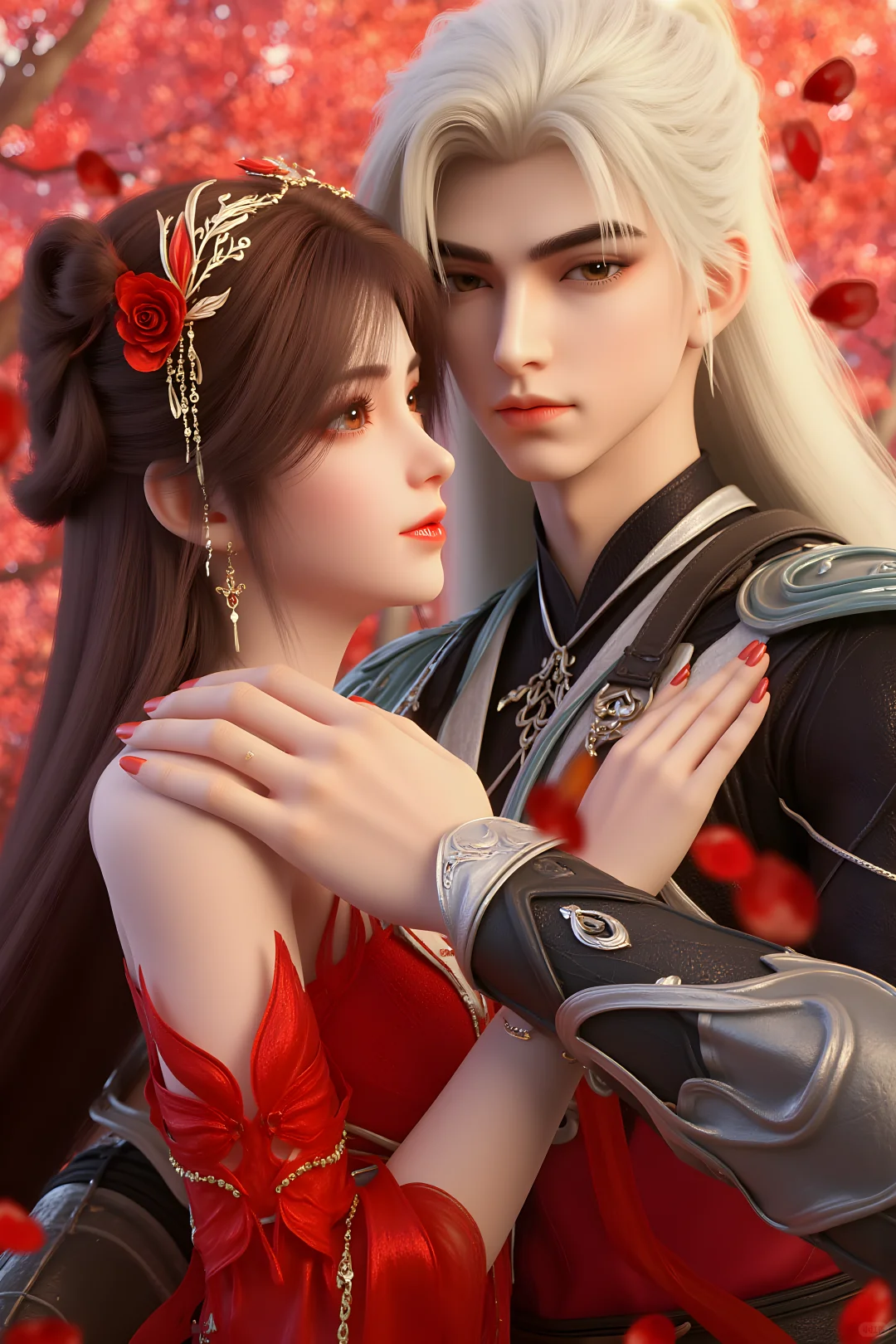 太炸了！AI版石昊×火灵儿，比原著还仙🔥