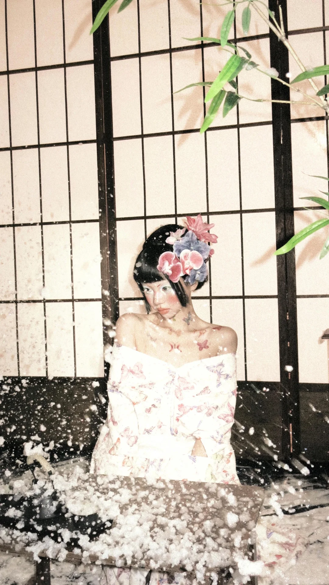 日系和服写真 👘 风情万种 妖艳花魁 蝴蝶🦋