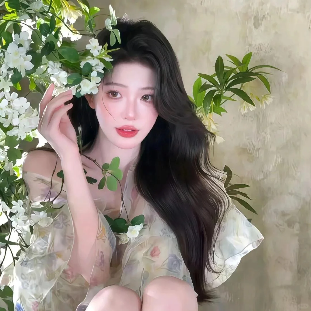超爱的鲜花女头