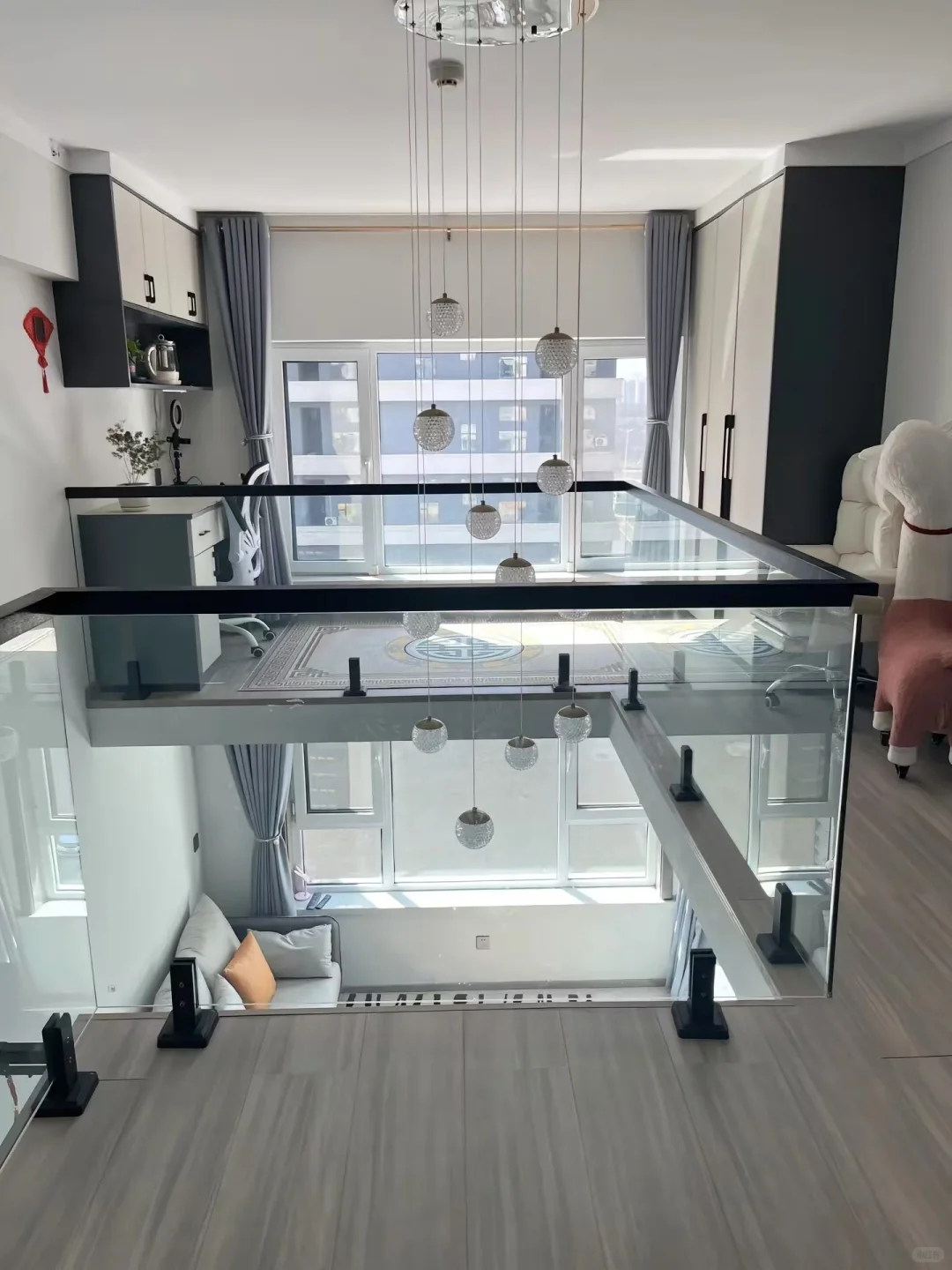 现代简约loft样板间交付